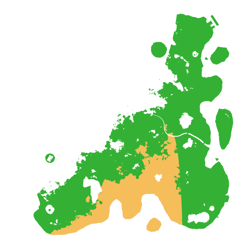 Biome Rust Map: Procedural Map, Size: 4250, Seed: 453837626