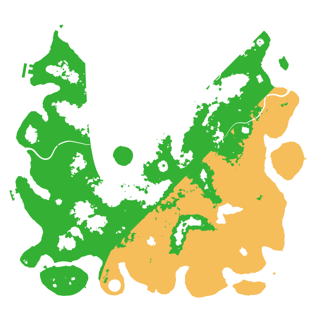 Biome Rust Map: Procedural Map, Size: 4500, Seed: 85432369