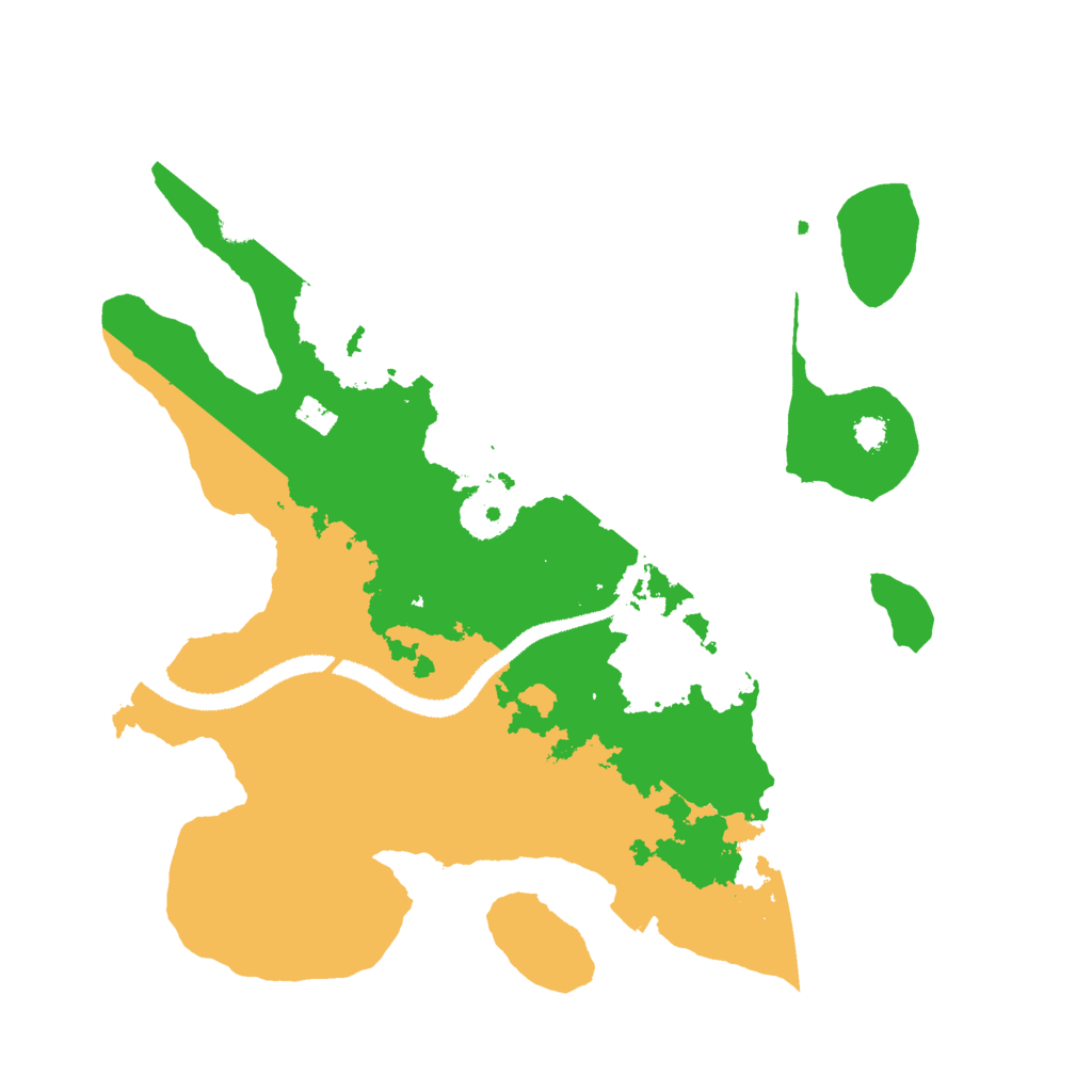 Biome Rust Map: Procedural Map, Size: 3000, Seed: 38324