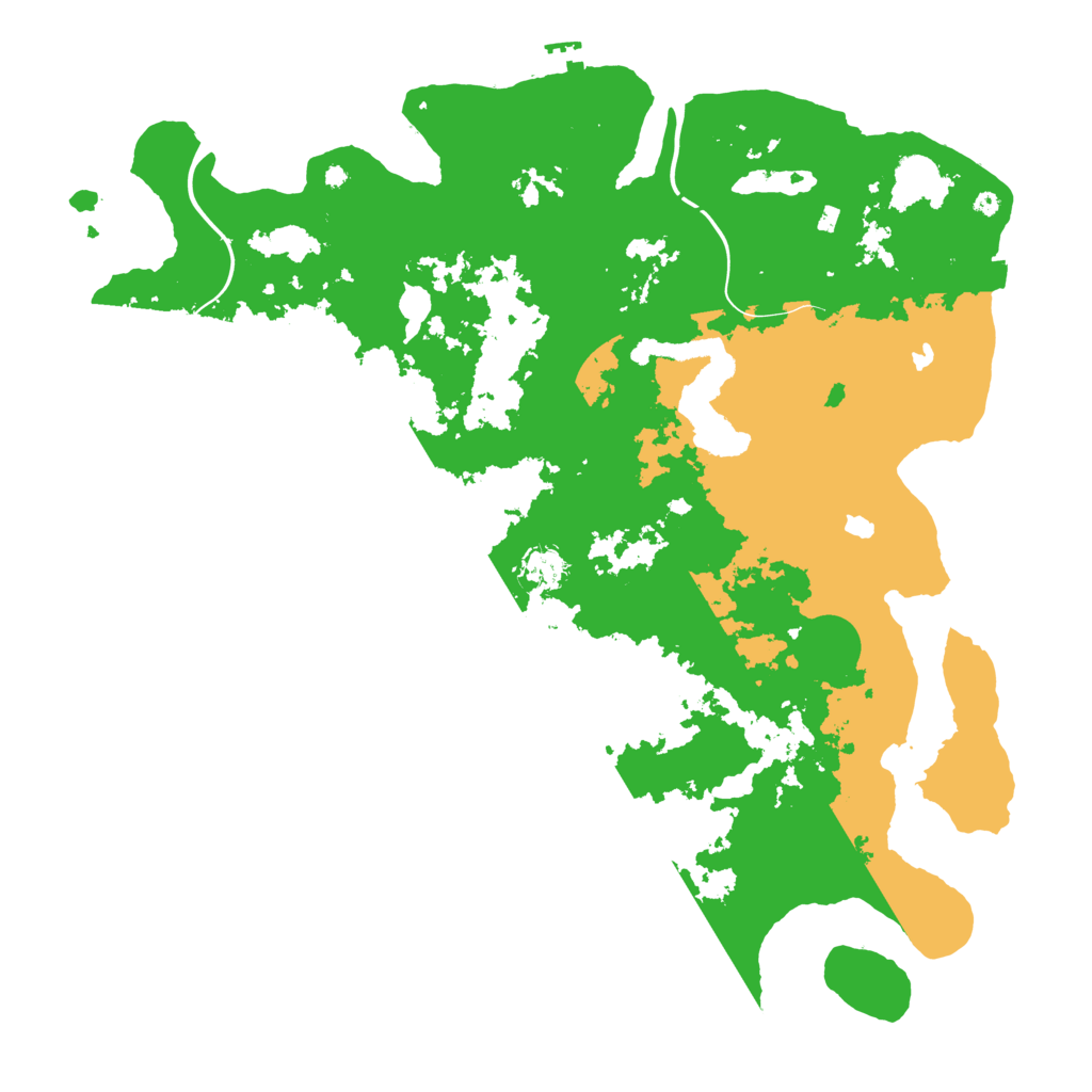 Biome Rust Map: Procedural Map, Size: 4500, Seed: 1548403226