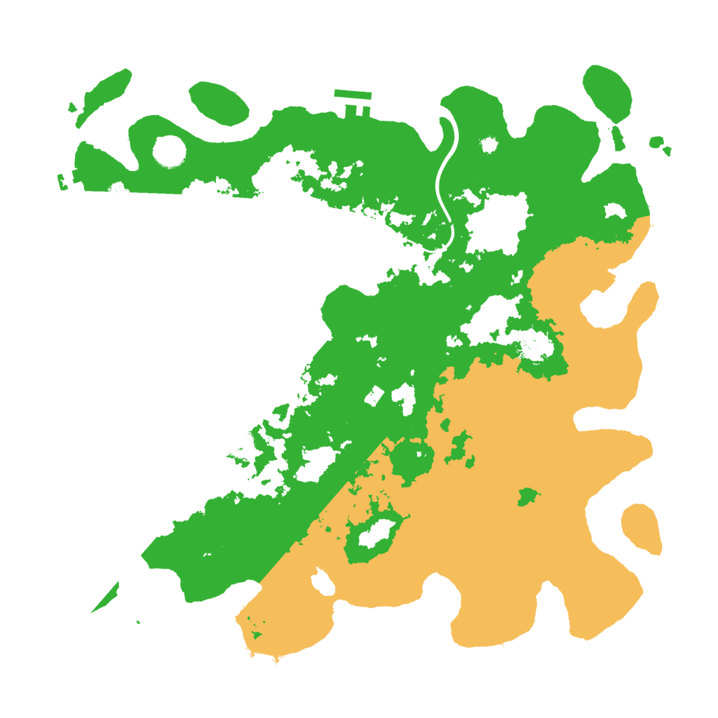 Biome Rust Map: Procedural Map, Size: 3899, Seed: 155