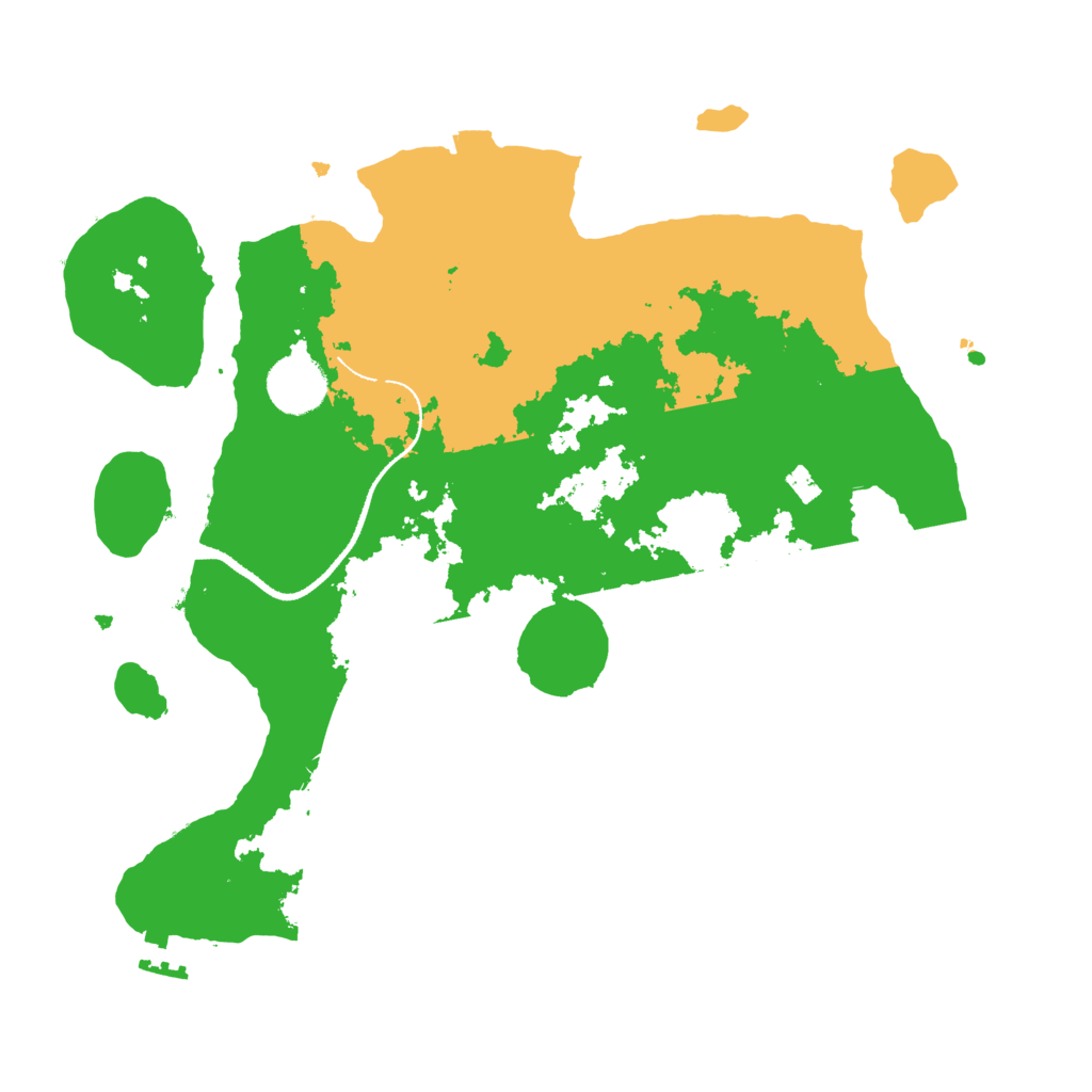 Biome Rust Map: Procedural Map, Size: 3300, Seed: 1657385135