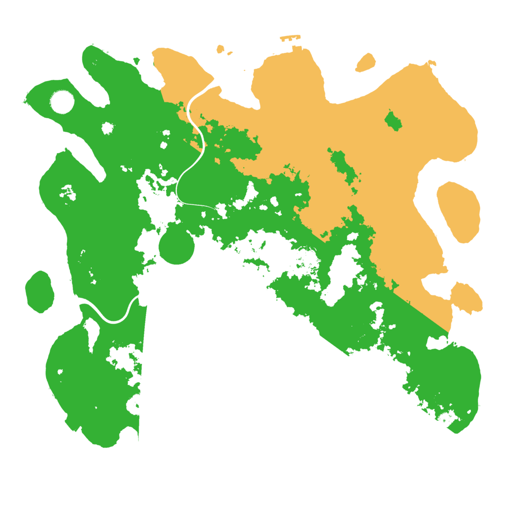 Biome Rust Map: Procedural Map, Size: 3860, Seed: 600310277