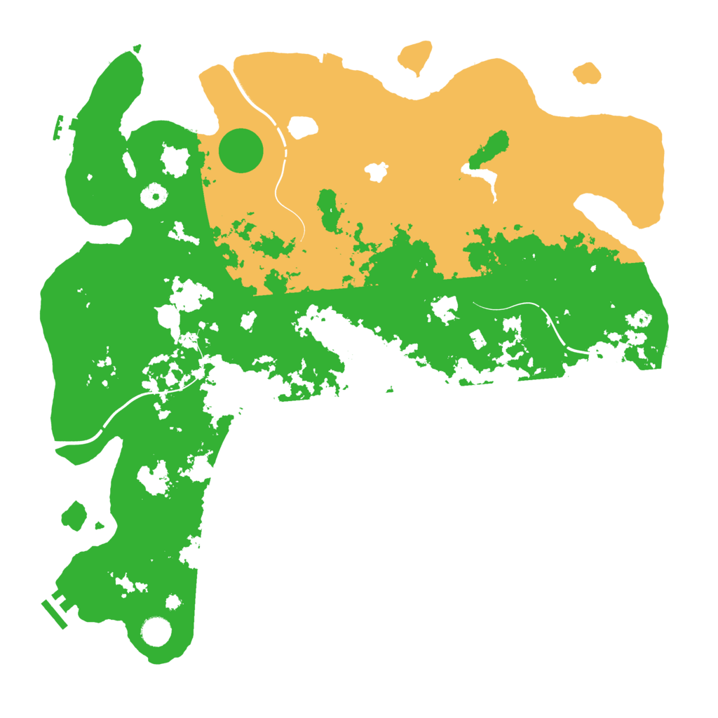 Biome Rust Map: Procedural Map, Size: 4250, Seed: 2116157223