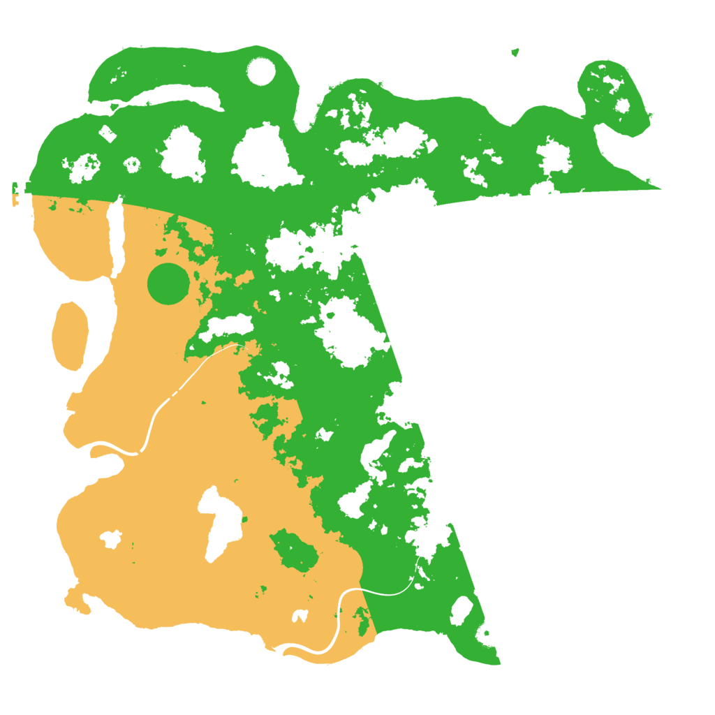 Biome Rust Map: Procedural Map, Size: 4500, Seed: 1920243908