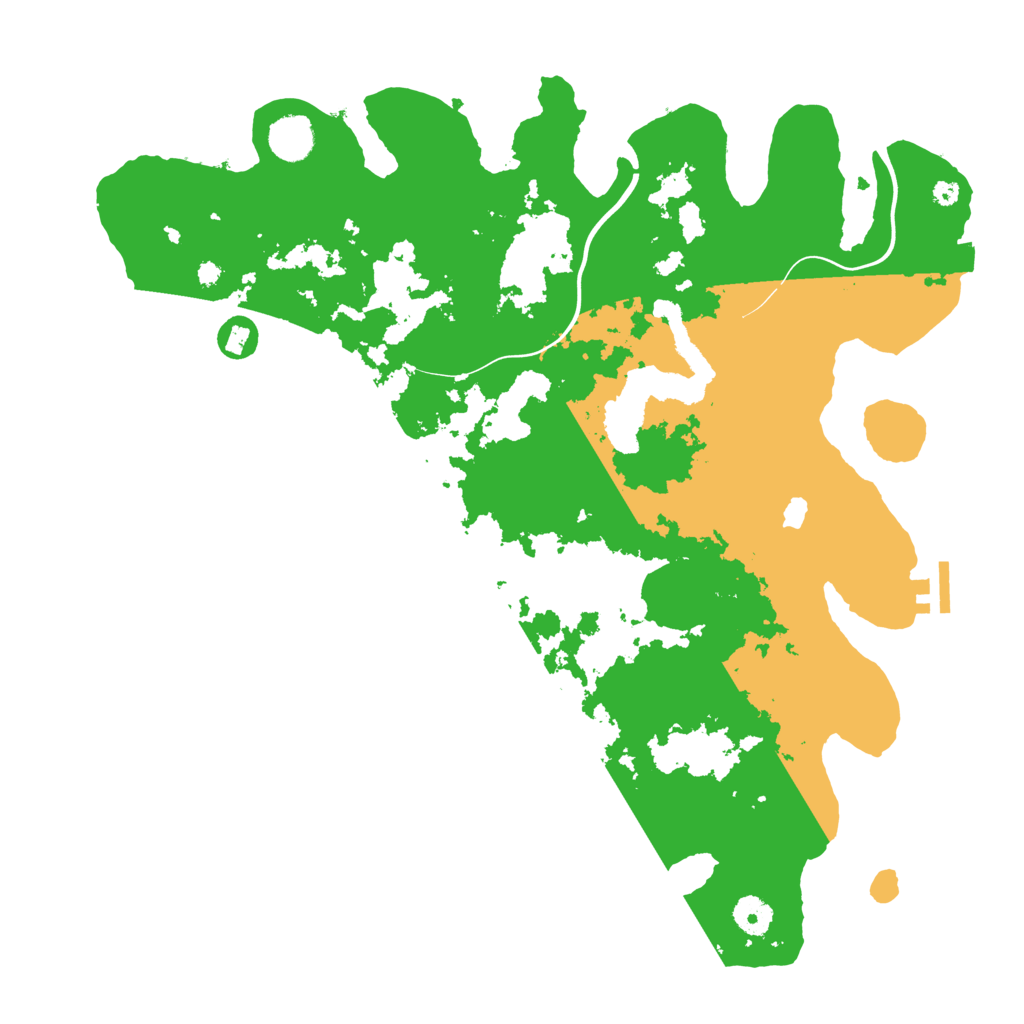 Biome Rust Map: Procedural Map, Size: 4000, Seed: 1548403226