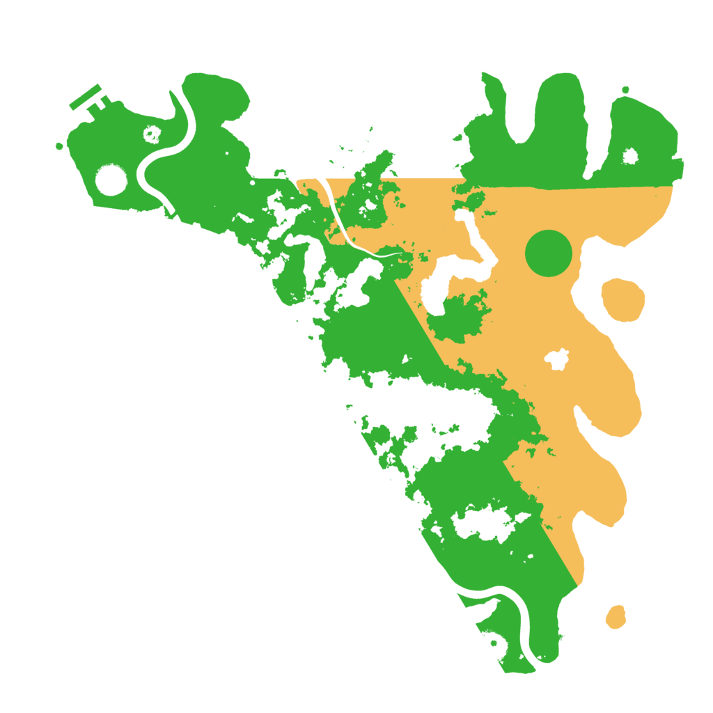 Biome Rust Map: Procedural Map, Size: 4000, Seed: 1548403226