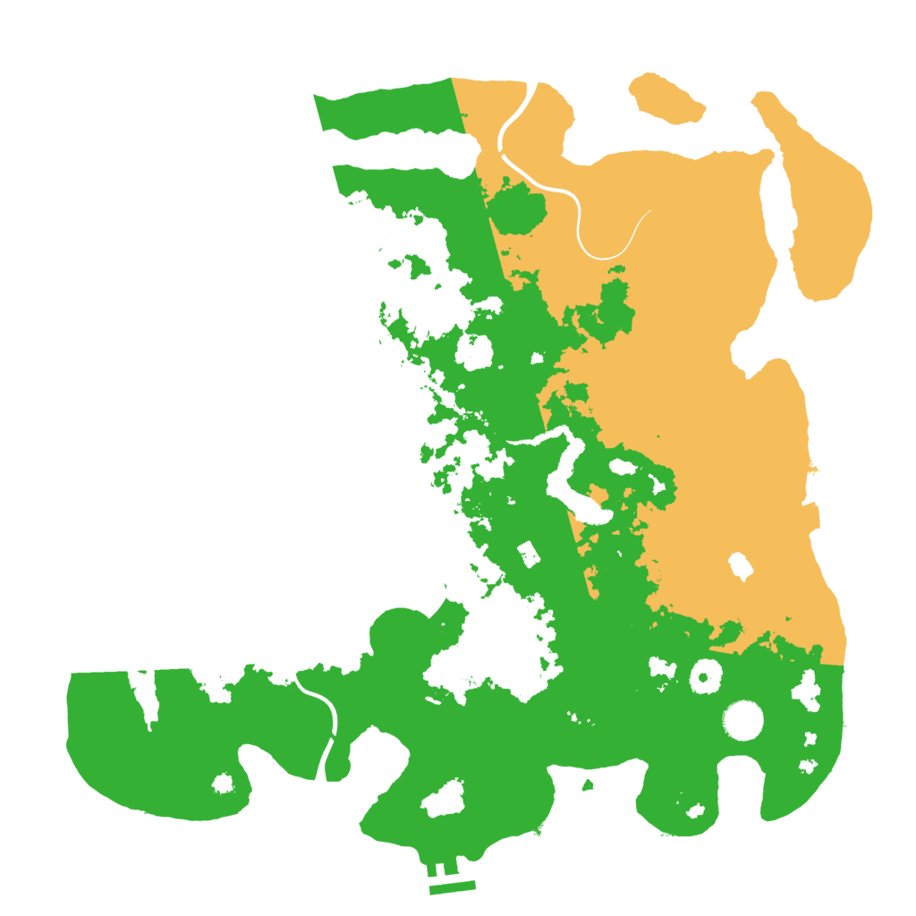 Biome Rust Map: Procedural Map, Size: 4000, Seed: 473550485