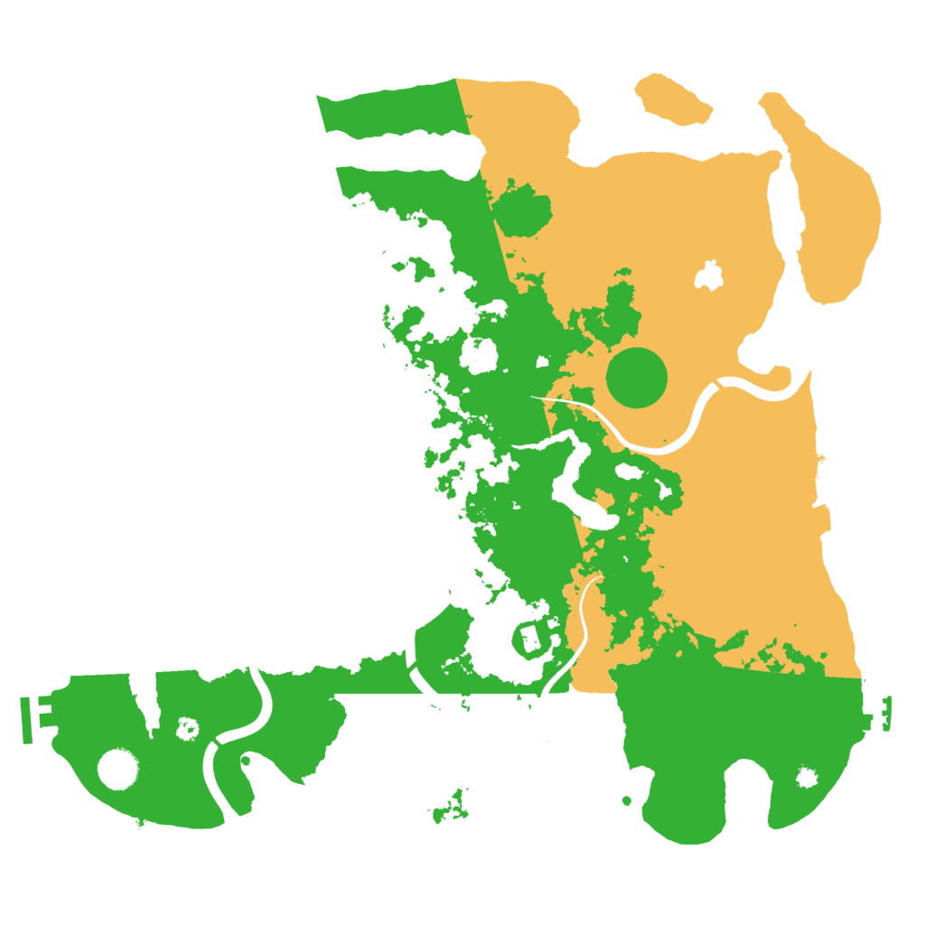 Biome Rust Map: Procedural Map, Size: 4000, Seed: 473550485