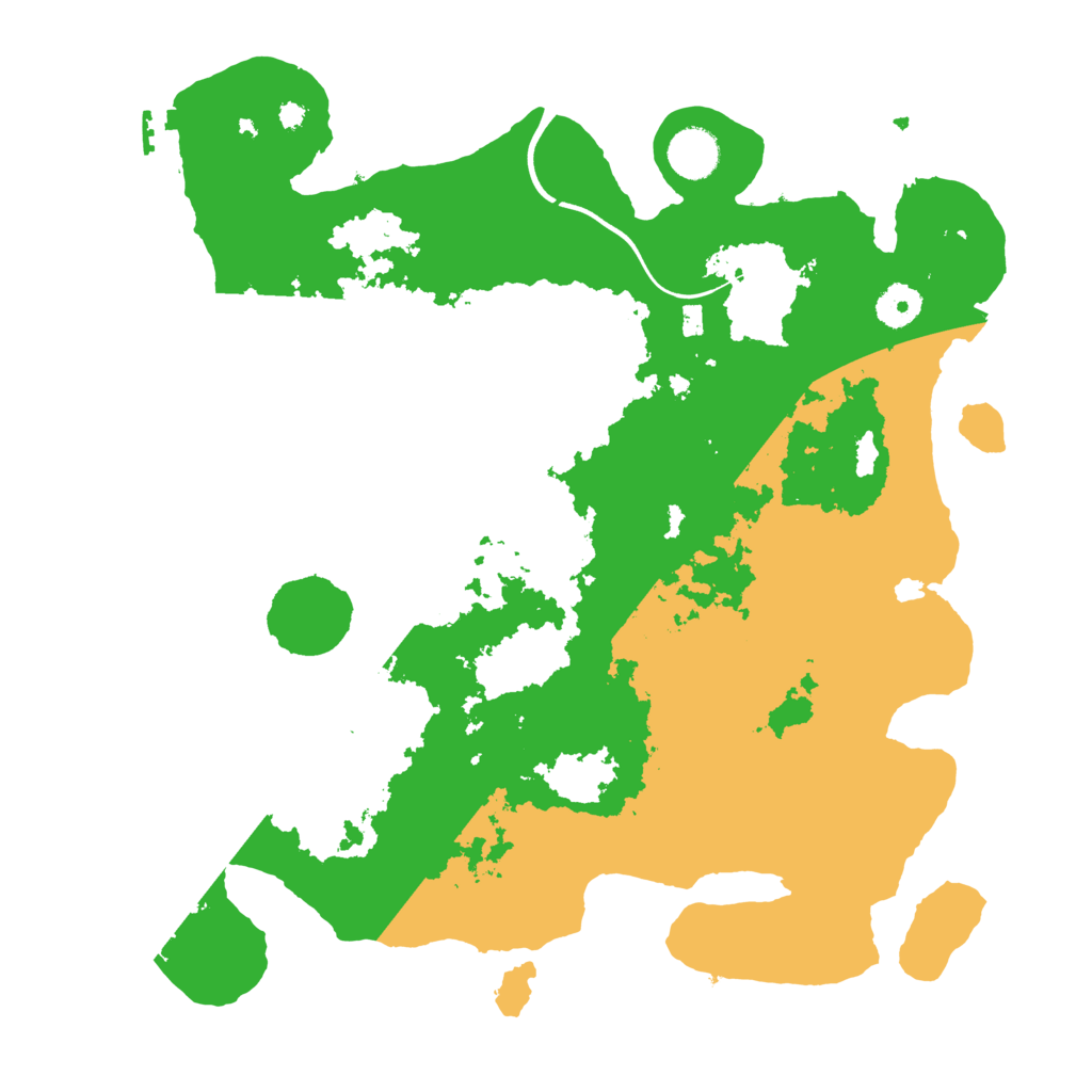 Biome Rust Map: Procedural Map, Size: 3750, Seed: 458121187