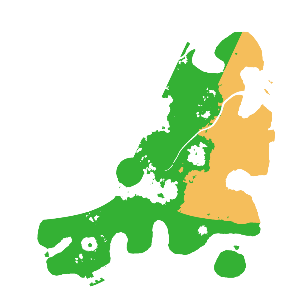Biome Rust Map: Procedural Map, Size: 3000, Seed: 1382751