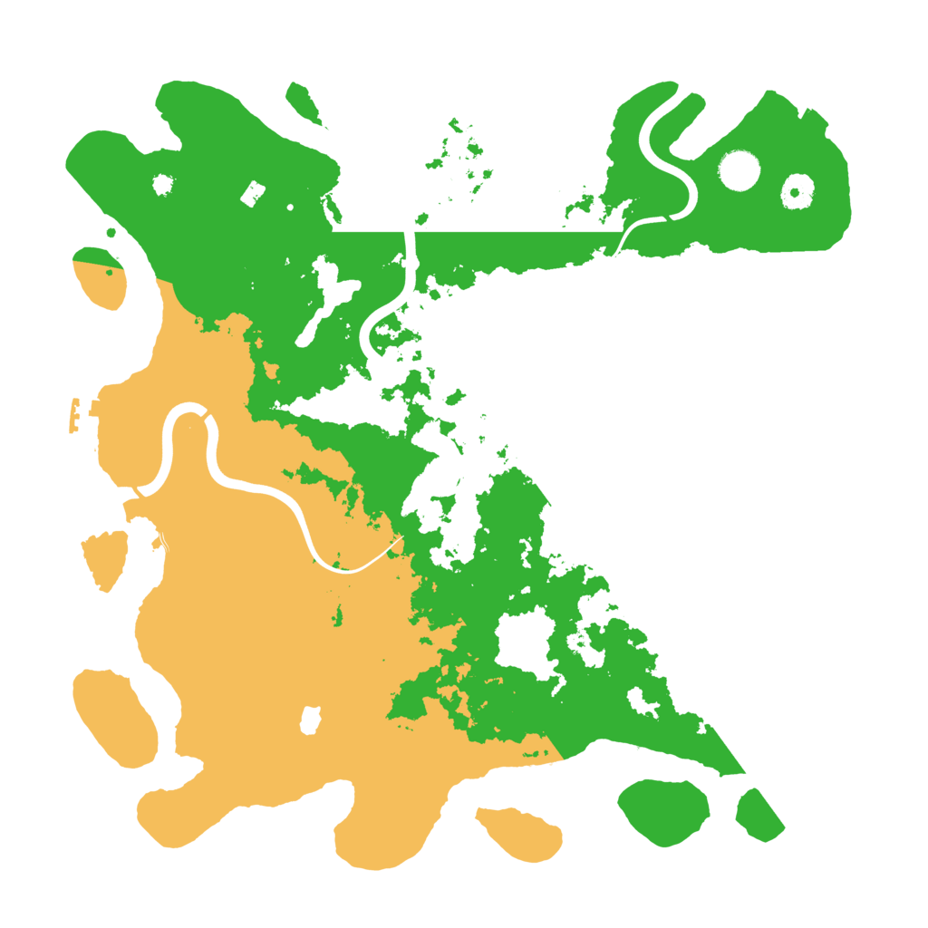 Biome Rust Map: Procedural Map, Size: 4000, Seed: 1221584333