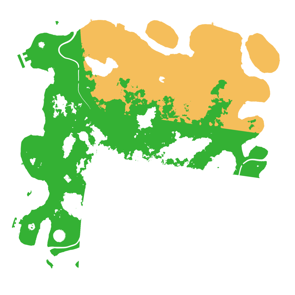 Biome Rust Map: Procedural Map, Size: 4250, Seed: 1698471277