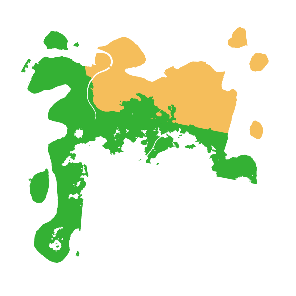 Biome Rust Map: Procedural Map, Size: 3000, Seed: 354767