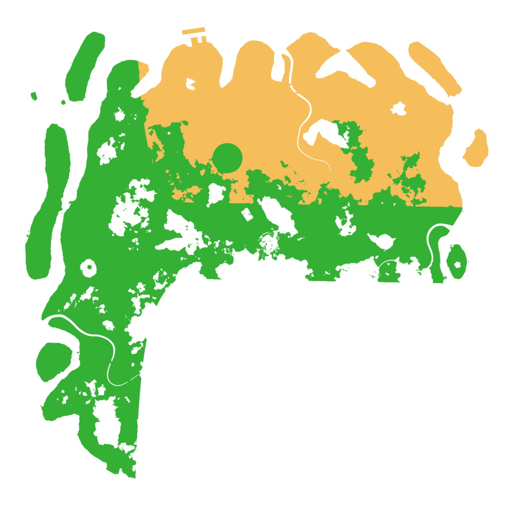 Biome Rust Map: Procedural Map, Size: 4500, Seed: 1471255004