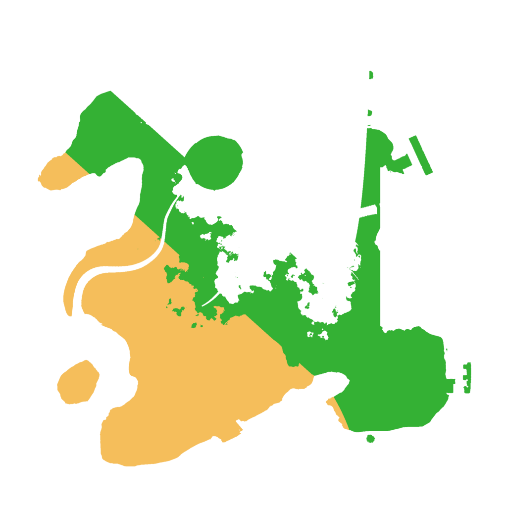 Biome Rust Map: Procedural Map, Size: 2500, Seed: 6042098