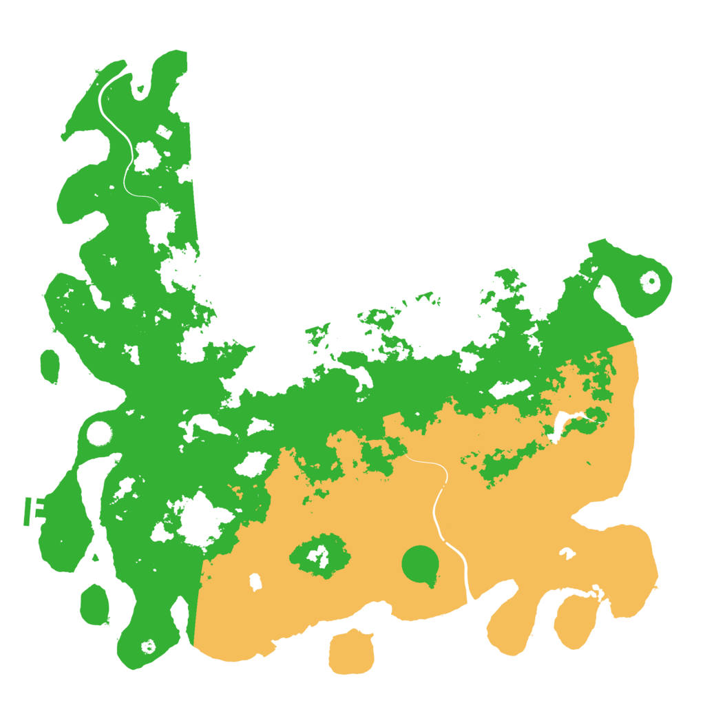 Biome Rust Map: Procedural Map, Size: 5000, Seed: 1945610681