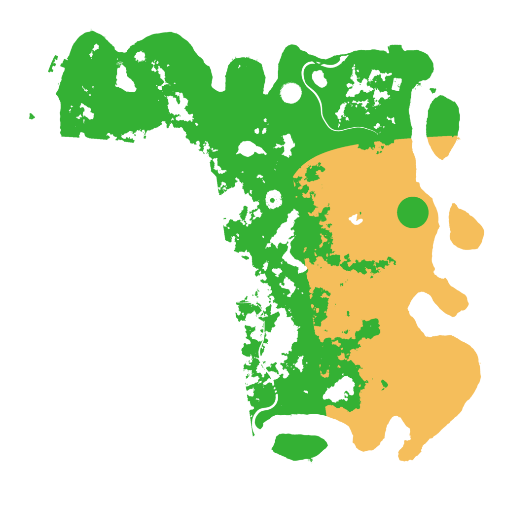 Biome Rust Map: Procedural Map, Size: 4250, Seed: 156309446