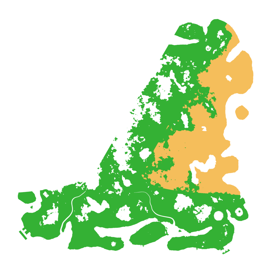 Biome Rust Map: Procedural Map, Size: 5000, Seed: 21251112