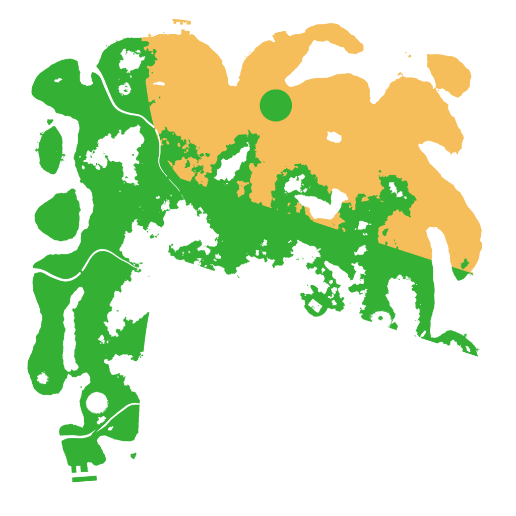 Biome Rust Map: Procedural Map, Size: 4250, Seed: 868706493
