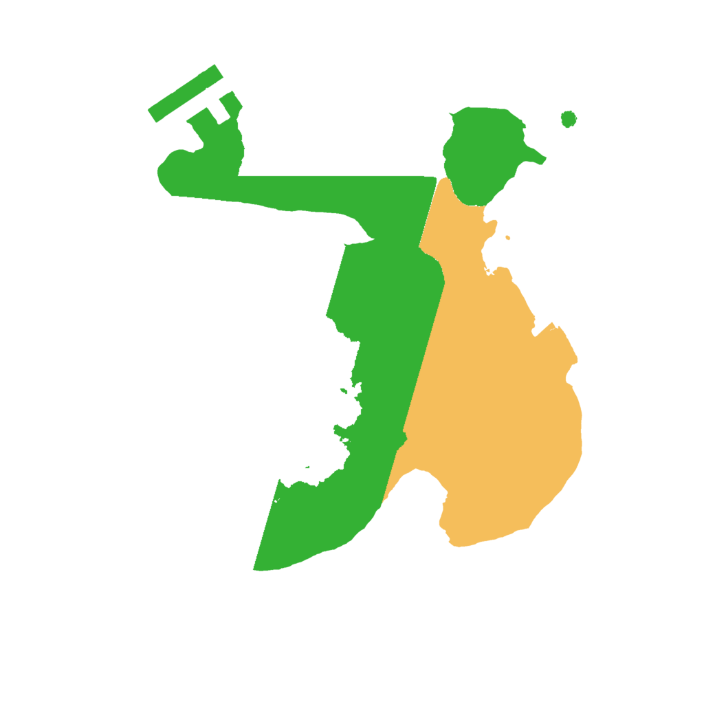 Biome Rust Map: Procedural Map, Size: 1750, Seed: 1562363574