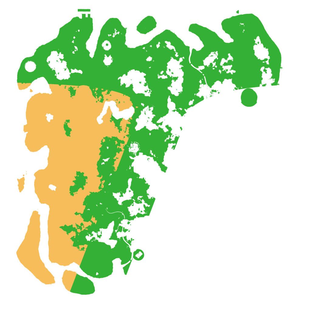 Biome Rust Map: Procedural Map, Size: 5000, Seed: 777999779