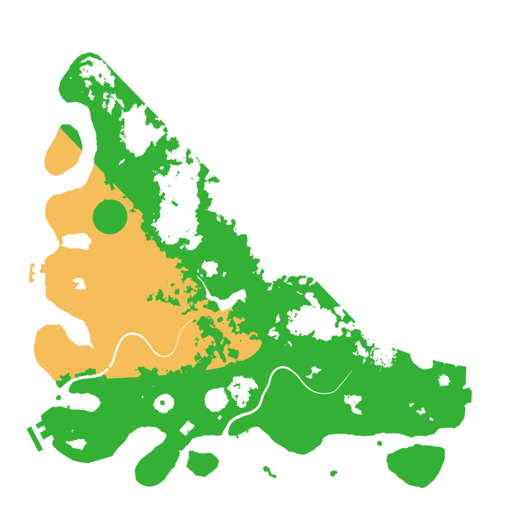 Biome Rust Map: Procedural Map, Size: 4050, Seed: 1851200267