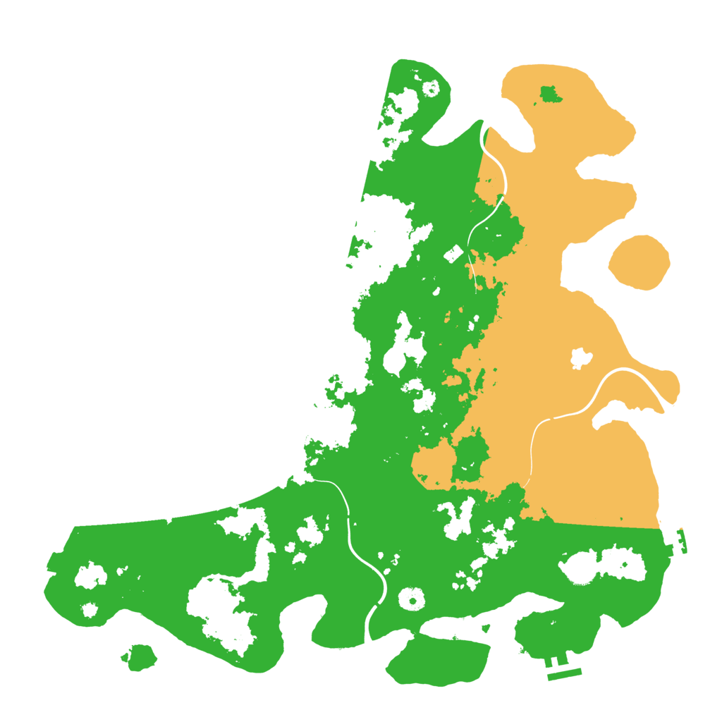 Biome Rust Map: Procedural Map, Size: 4250, Seed: 1012902298