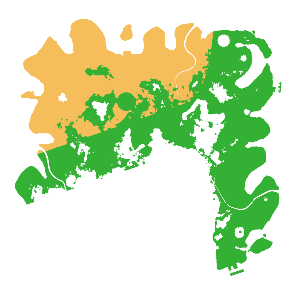 Biome Rust Map: Procedural Map, Size: 4250, Seed: 2131353987