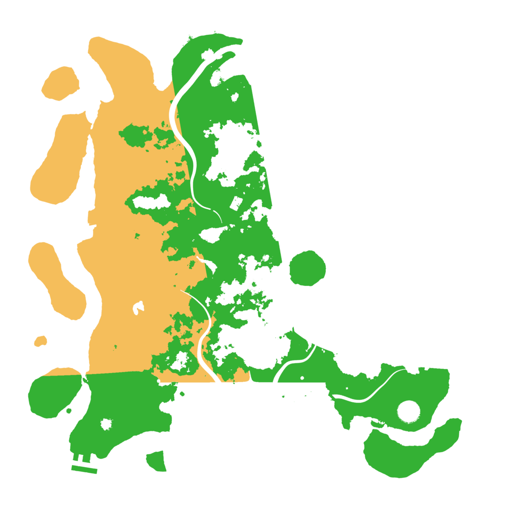Biome Rust Map: Procedural Map, Size: 4000, Seed: 1732