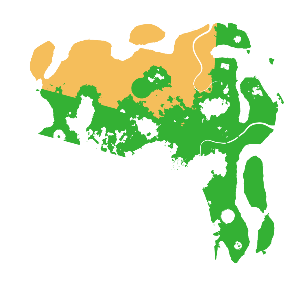 Biome Rust Map: Procedural Map, Size: 3800, Seed: 1720809054