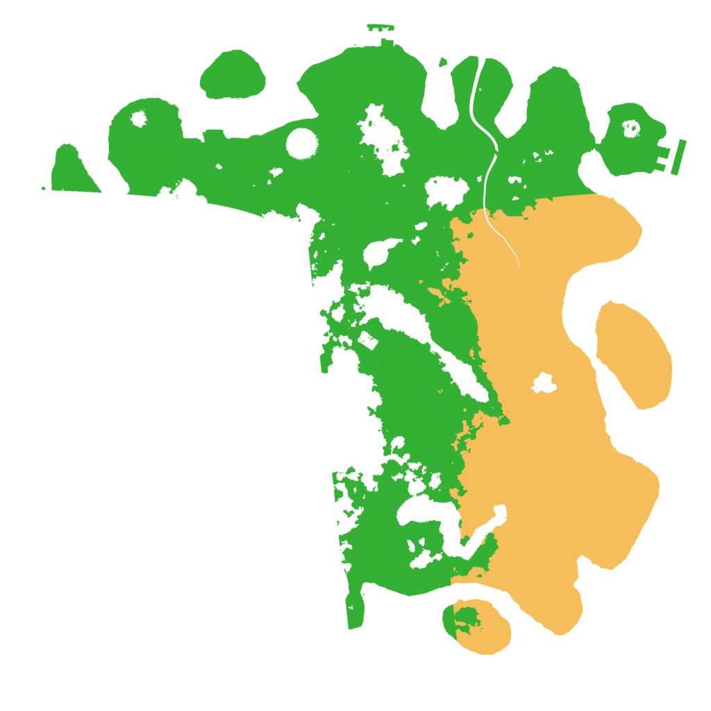Biome Rust Map: Procedural Map, Size: 4000, Seed: 659753784