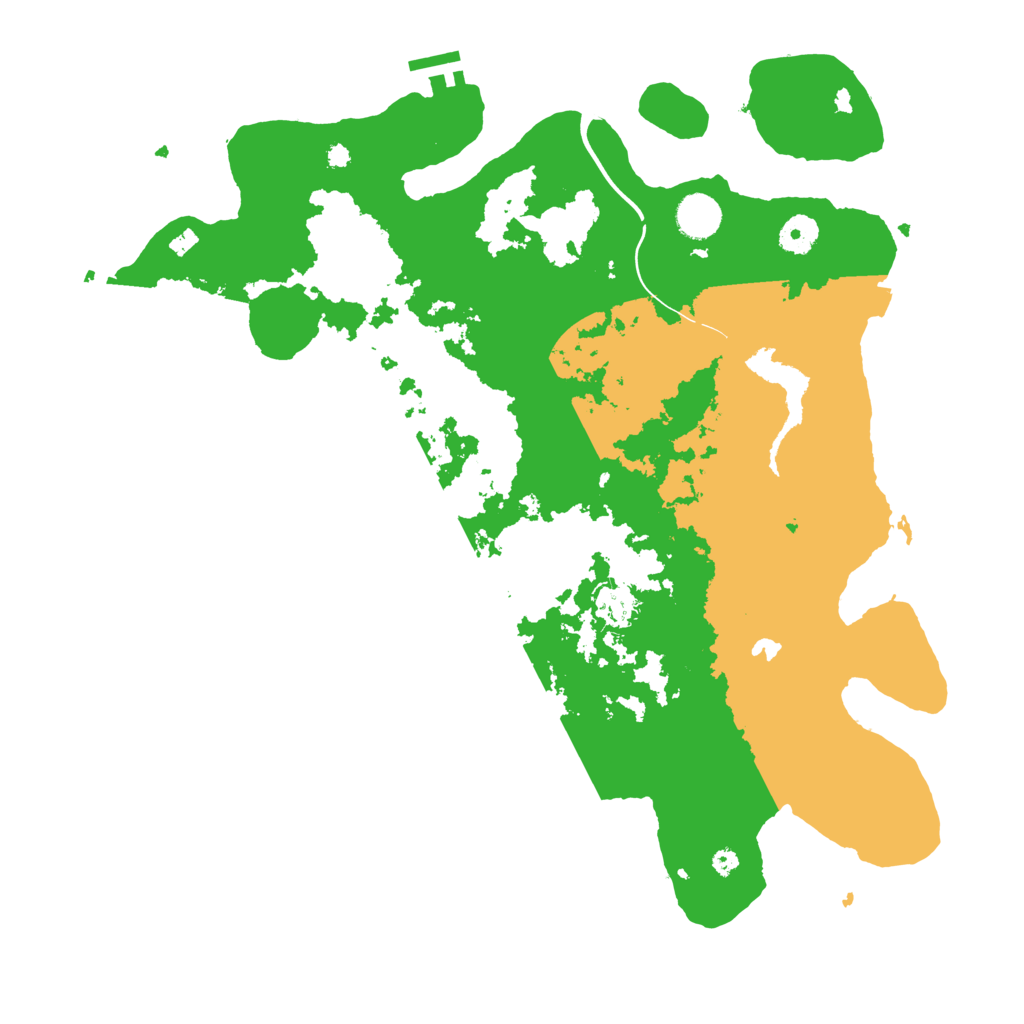 Biome Rust Map: Procedural Map, Size: 4000, Seed: 1009256548