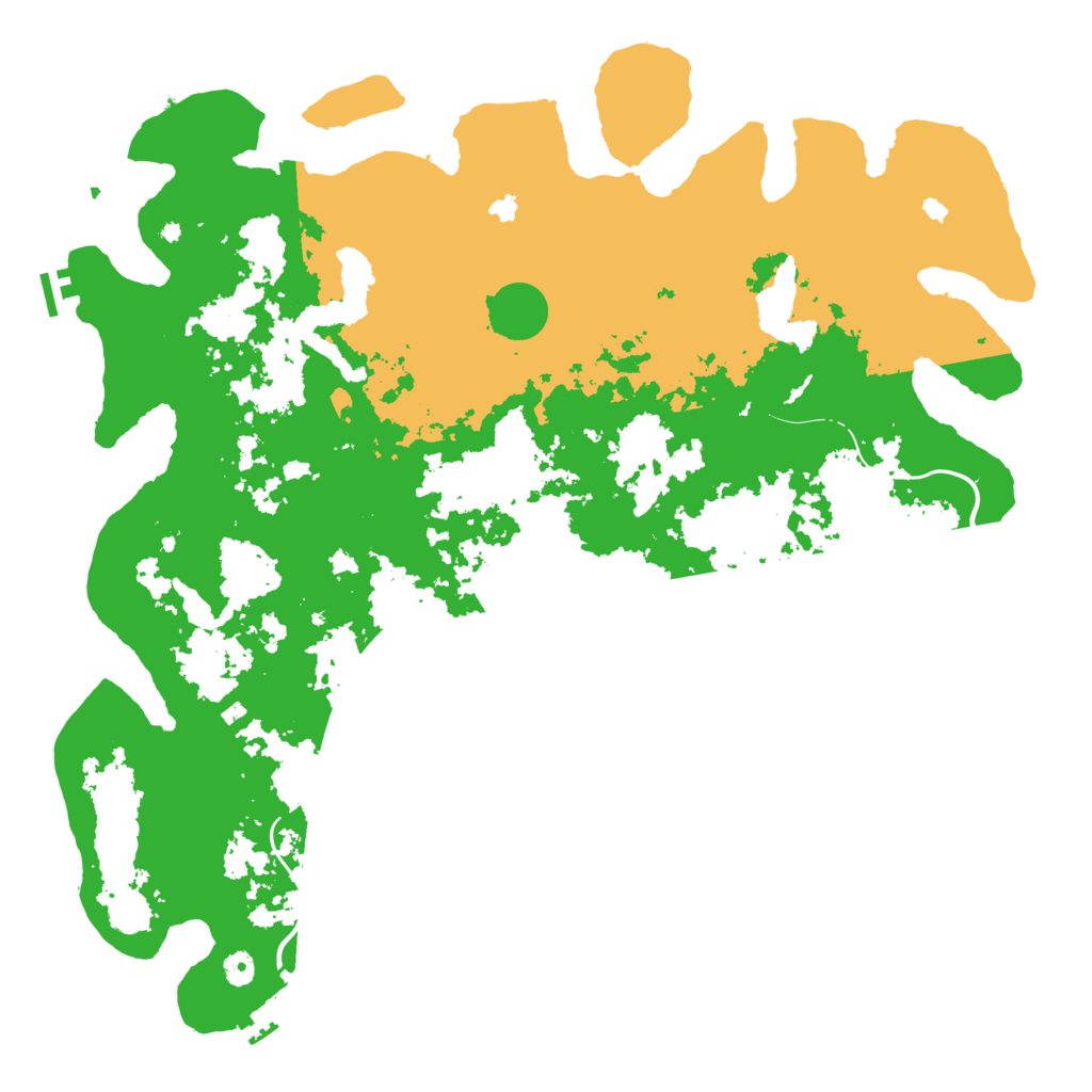 Biome Rust Map: Procedural Map, Size: 5000, Seed: 1031363137