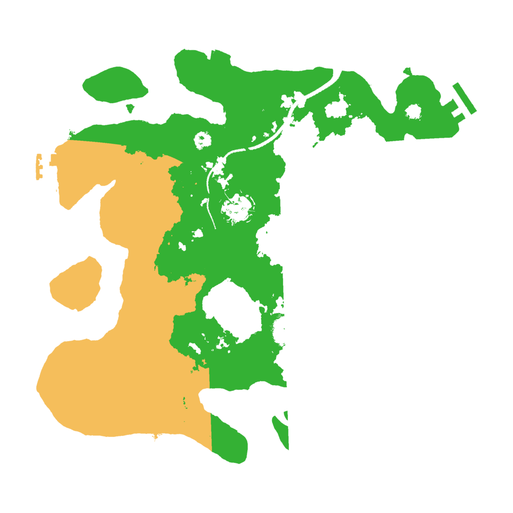 Biome Rust Map: Procedural Map, Size: 3000, Seed: 17700