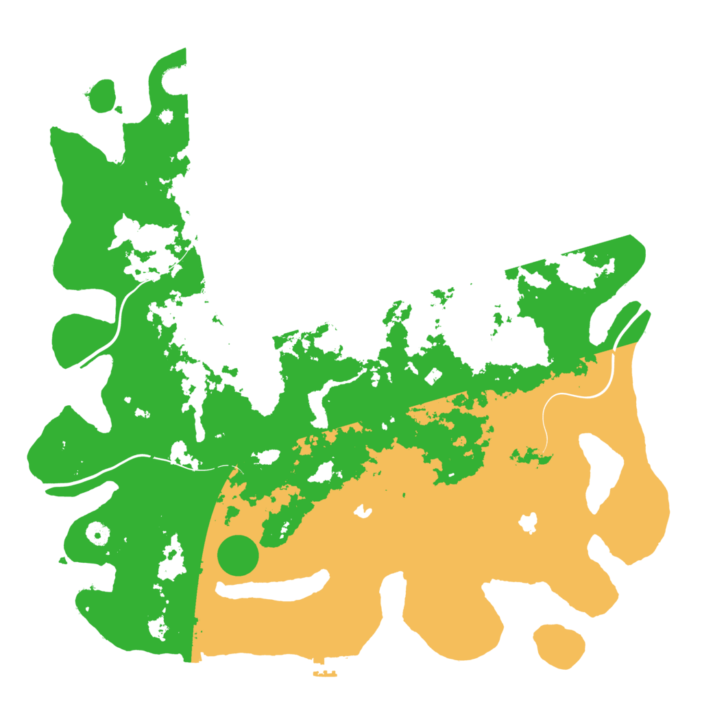 Biome Rust Map: Procedural Map, Size: 4500, Seed: 1102671429