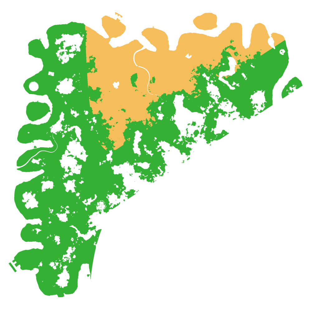 Biome Rust Map: Procedural Map, Size: 5899, Seed: 486291