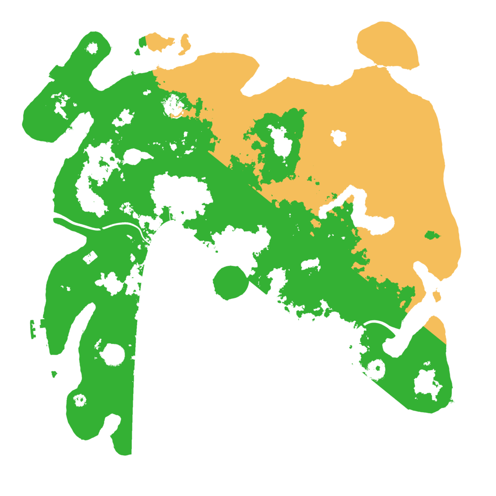 Biome Rust Map: Procedural Map, Size: 4000, Seed: 1651367672