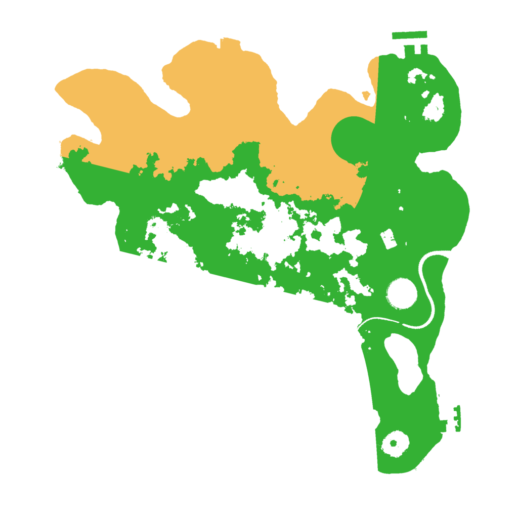 Biome Rust Map: Procedural Map, Size: 3000, Seed: 965022898