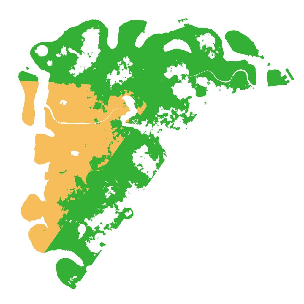 Biome Rust Map: Procedural Map, Size: 4750, Seed: 211