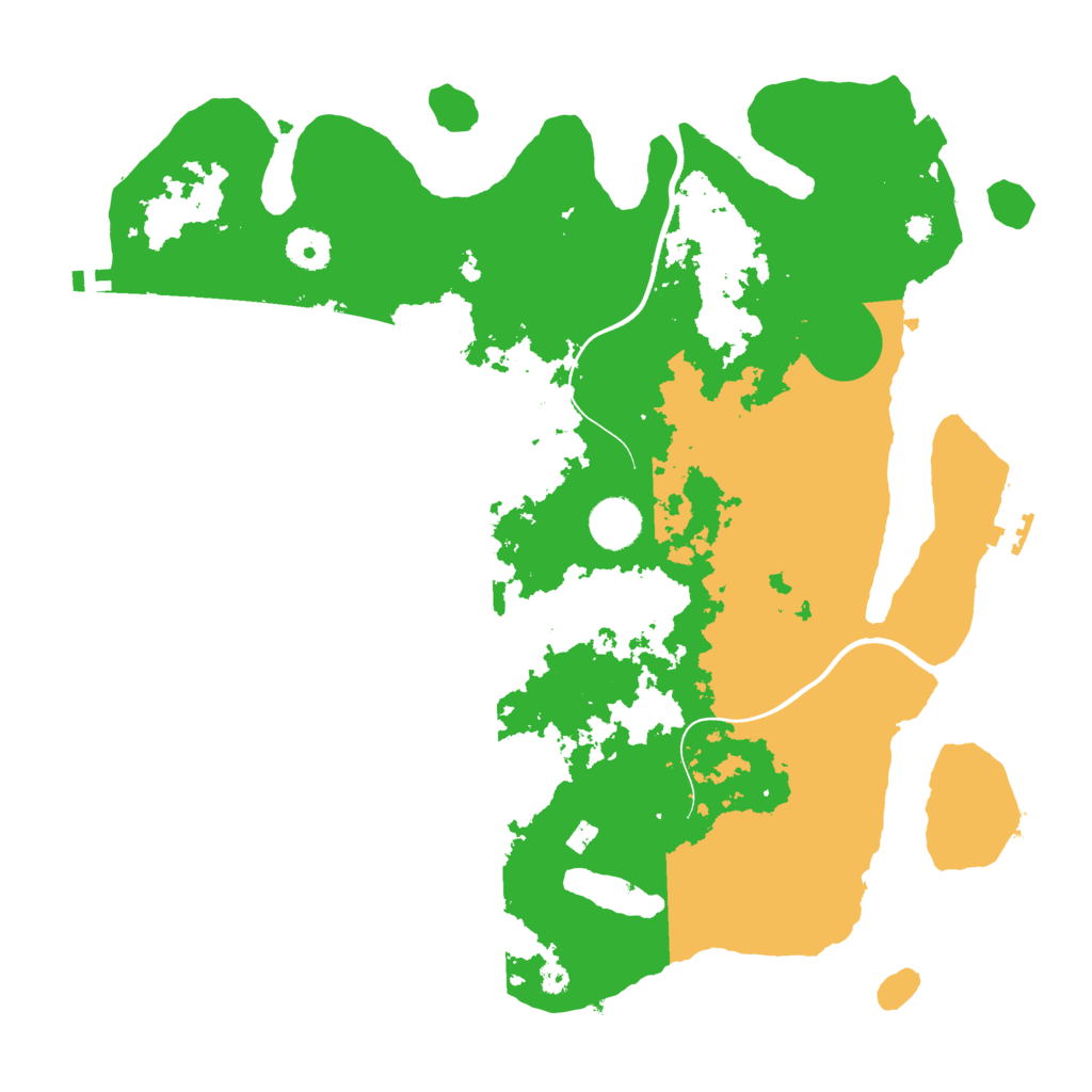 Biome Rust Map: Procedural Map, Size: 3750, Seed: 1756231552