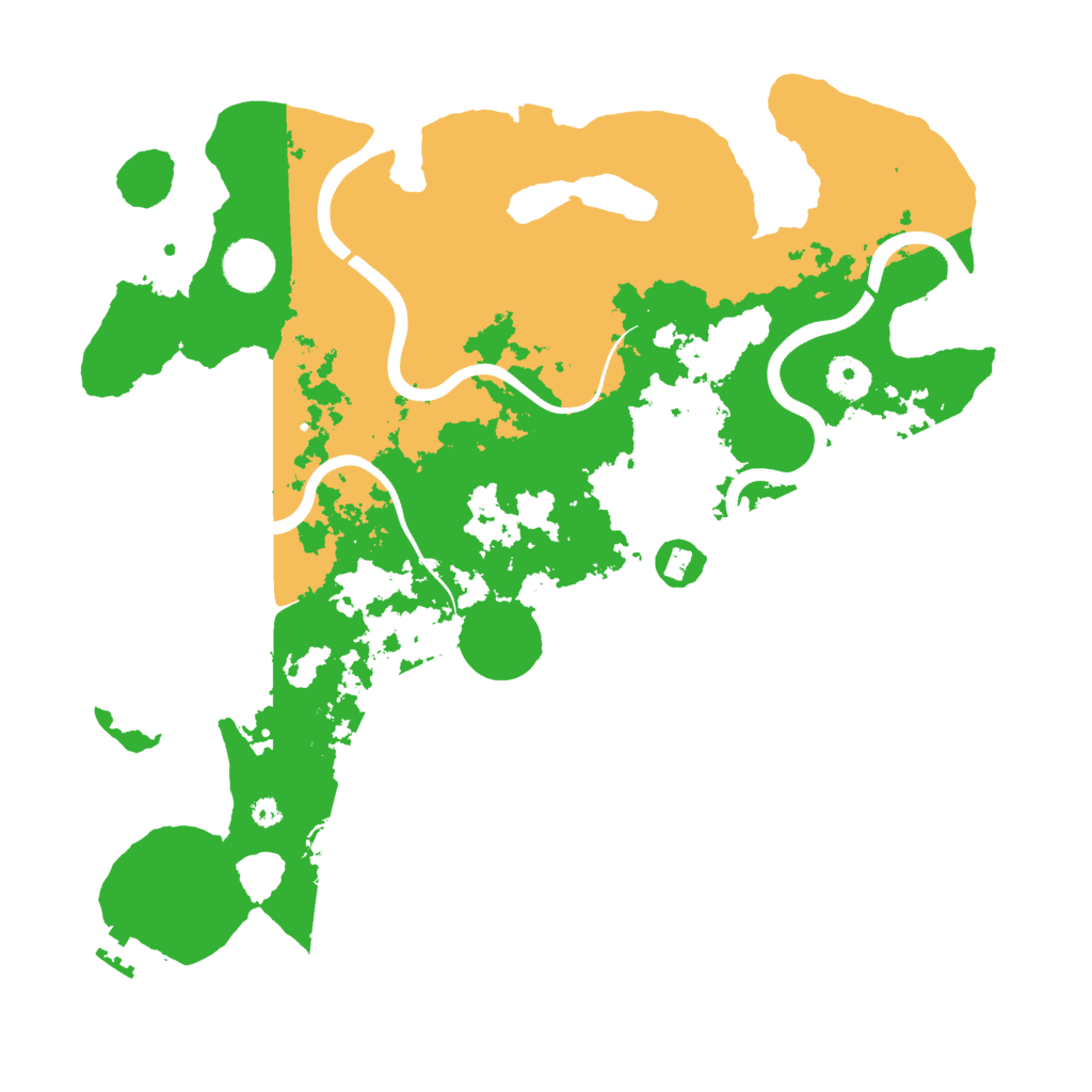 Biome Rust Map: Procedural Map, Size: 3750, Seed: 886402755