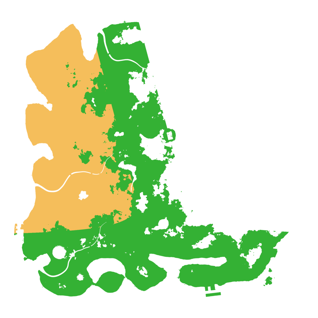 Biome Rust Map: Procedural Map, Size: 4250, Seed: 104649397