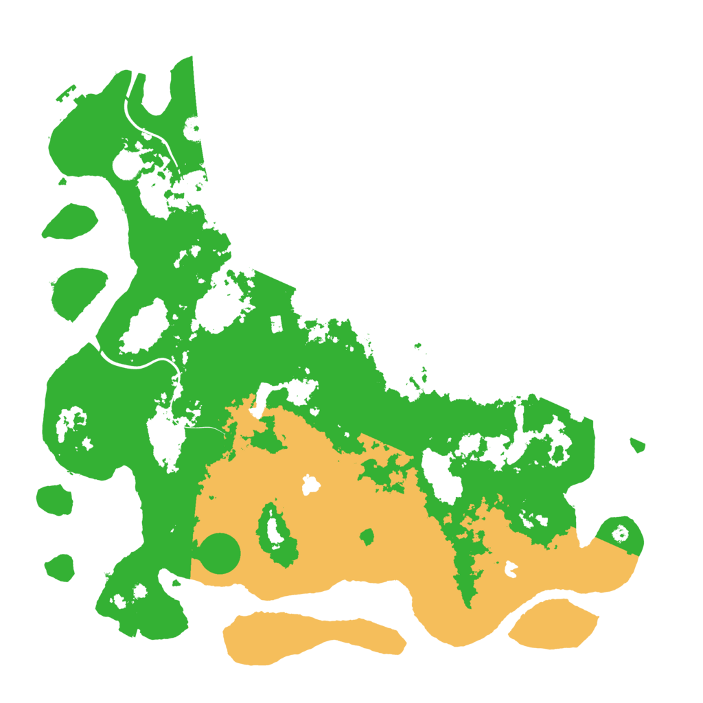 Biome Rust Map: Procedural Map, Size: 4500, Seed: 21364895