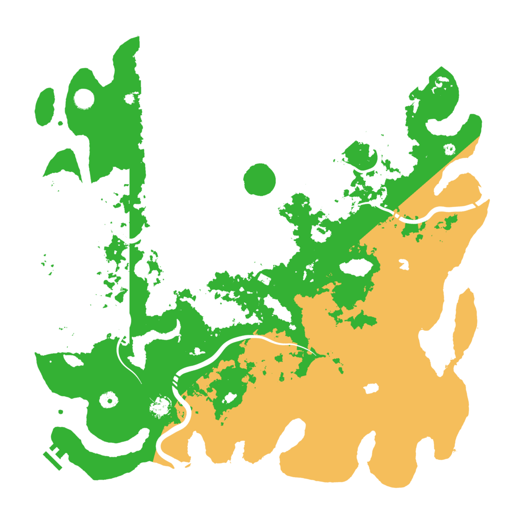 Biome Rust Map: Procedural Map, Size: 4500, Seed: 1957124831