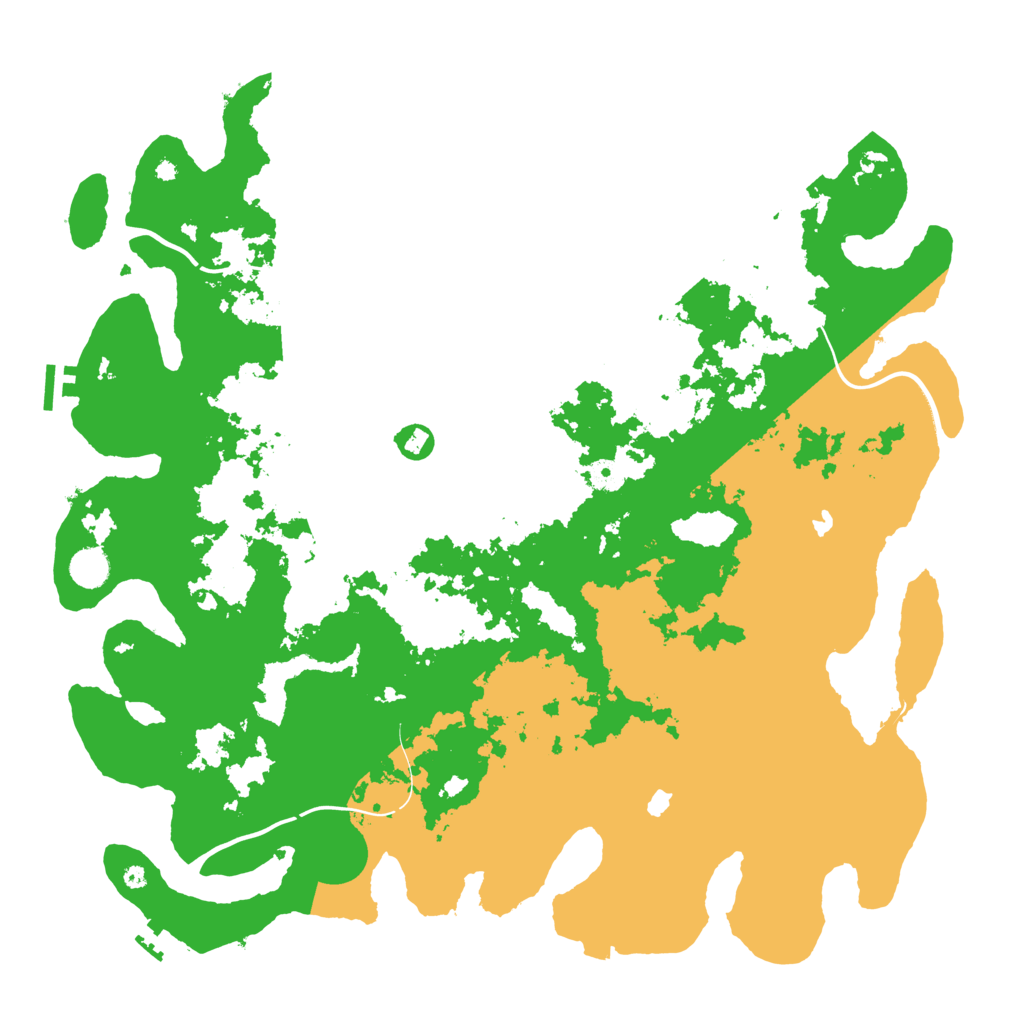 Biome Rust Map: Procedural Map, Size: 4500, Seed: 1957124831