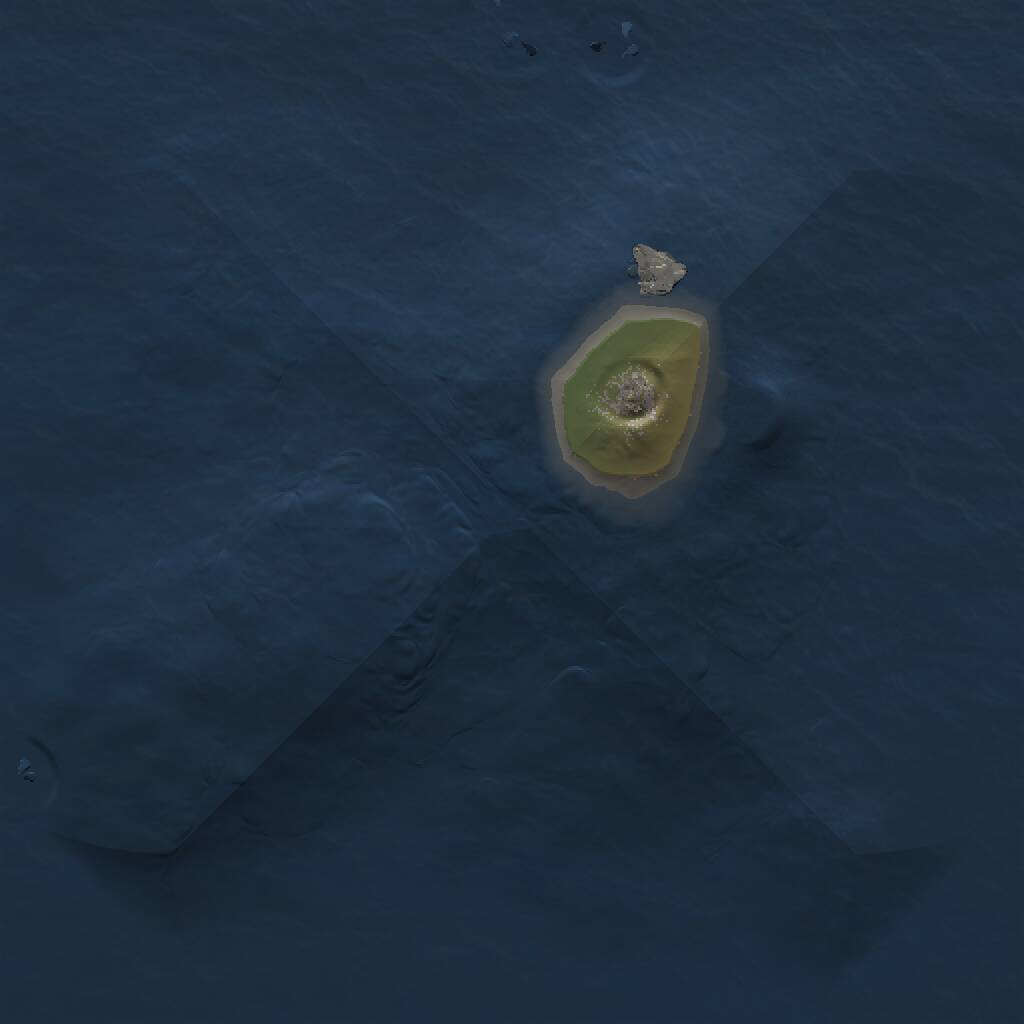 Rust Map: Procedural Map, Size: 1000, Seed: 517996301, 1 Monuments