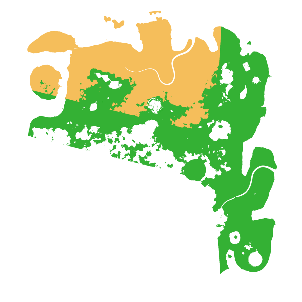 Biome Rust Map: Procedural Map, Size: 3777, Seed: 7251997