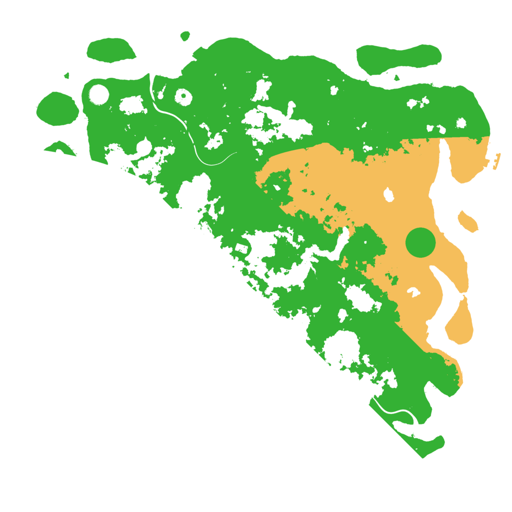 Biome Rust Map: Procedural Map, Size: 4500, Seed: 2692375