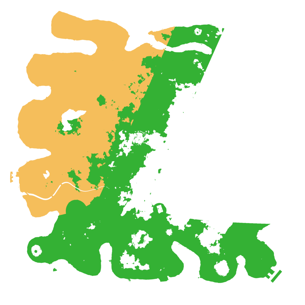 Biome Rust Map: Procedural Map, Size: 4250, Seed: 29739679